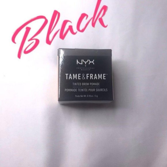 NWT | NYX Tame & Frame Tinted Eyebrow Pomade Black - Picture 1 of 3